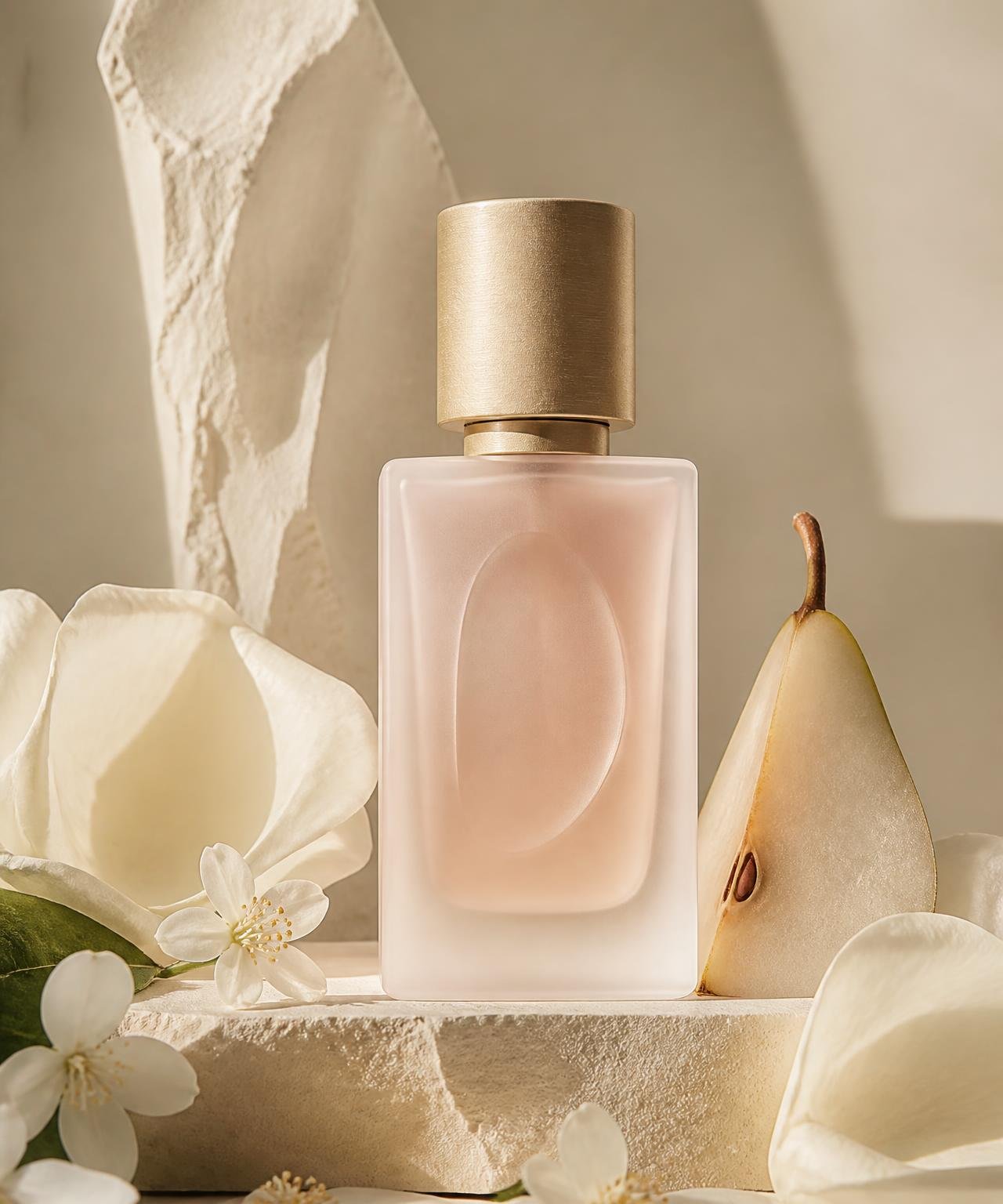 Ivory Veil perfume bottle